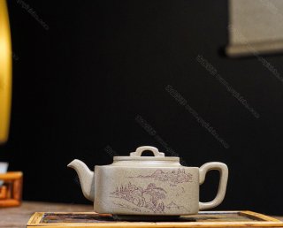 美壺推薦！品名：四方玉鎖作者：工藝美術